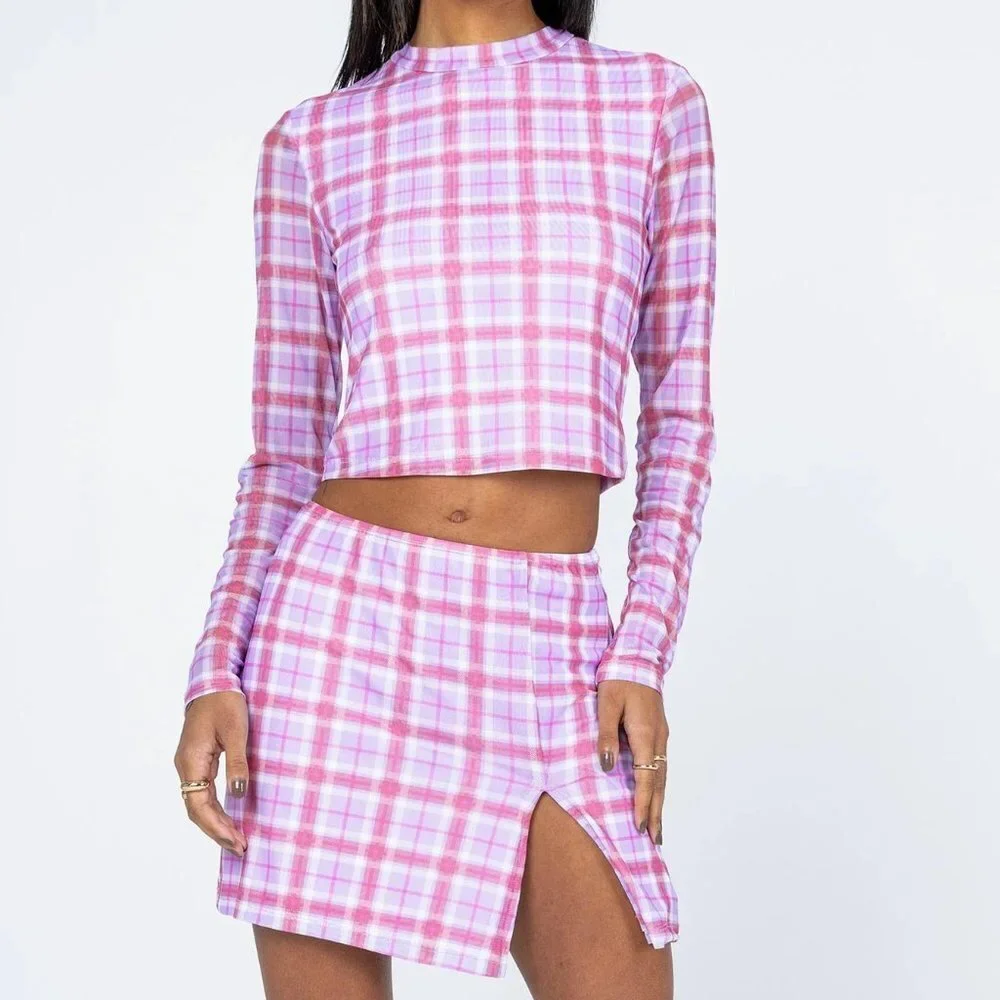 #29 New with tags Princess Polly Alana set in Pink & Purple - Picture 1 of 6